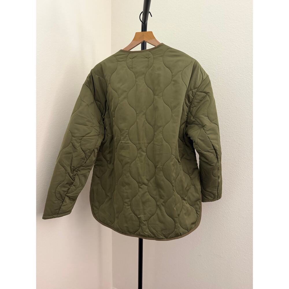 New pistola Elva puffer jacket admiral green sz large - Picture 8 of 8